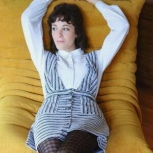 Modcloth Multicolor Textured Fabric Dress